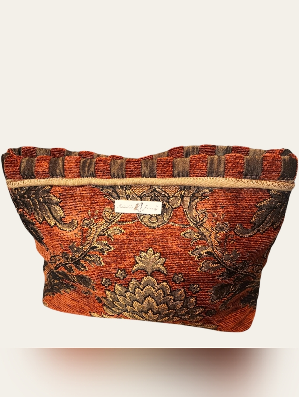 🤎Vintage Tapeatry Clutch